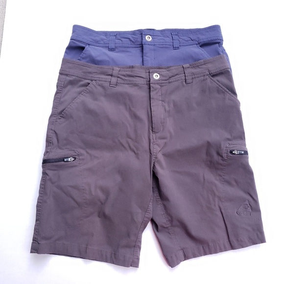Gerry Weber Other - Lot of 2 Gerry Cargo Shorts Size 38 Brown Blue